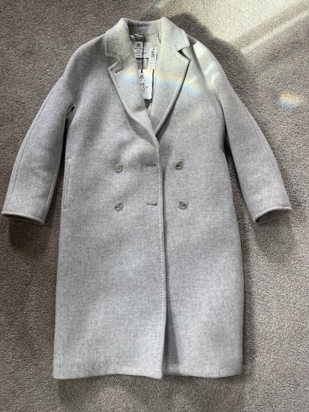 Aritzia cashmere The Slouch coat